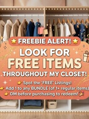 🎁✨ FREEBIE ALERT! CHOOSE A FREE ITEM WITH YOUR PURCHASE! ✨🎁